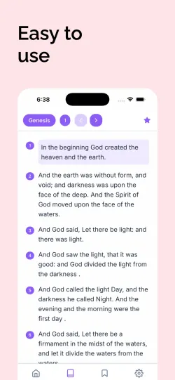 Mi Santa Biblia App screenshot 1
