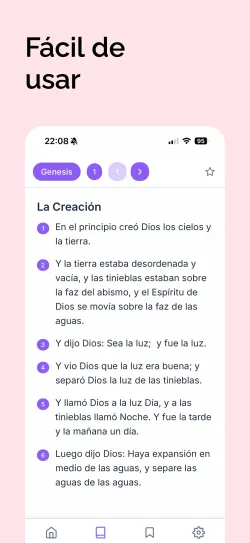 Mi Santa Biblia App screenshot 1